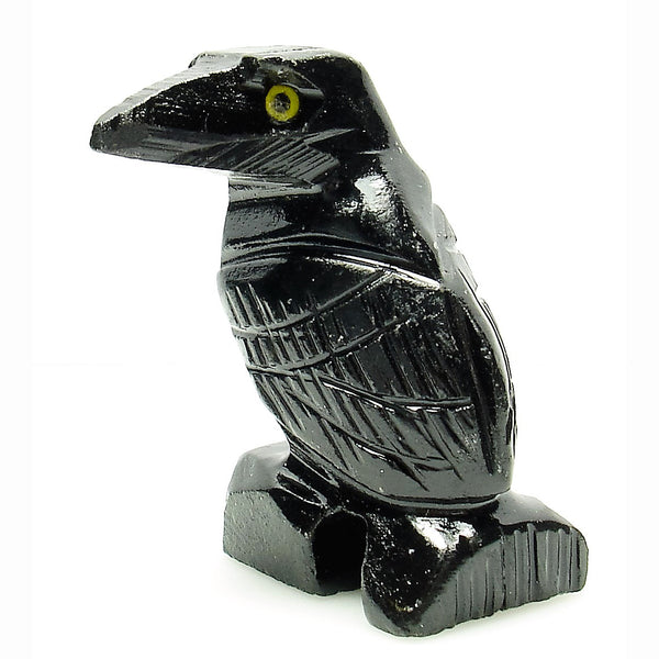 Black Onyx Raven (Crow) Spirit Animal