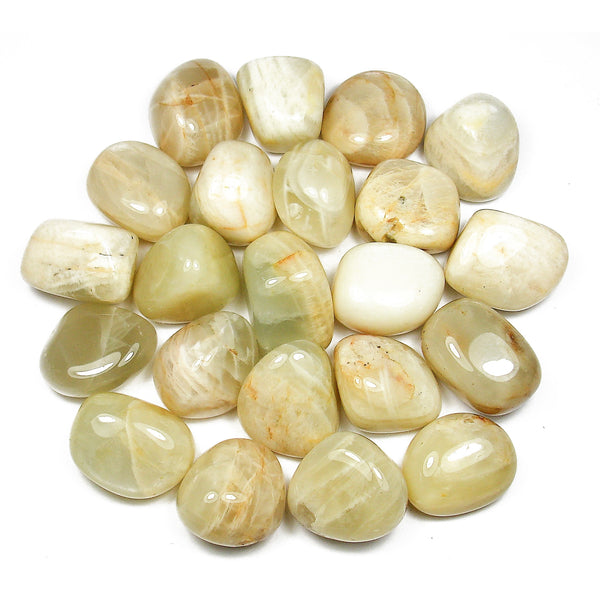 Moonstone (Cream) Tumbled Crystal Specimen