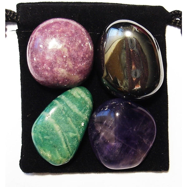 ADD / ADHD Relief Tumbled Crystal Healing Set