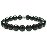 Tourmaline 8mm Round Crystal Bead Bracelet