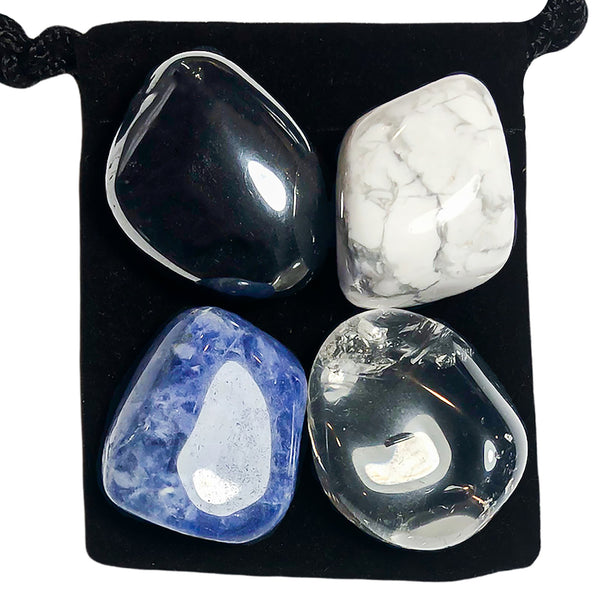 Active Listening Tumbled Crystal Healing Set