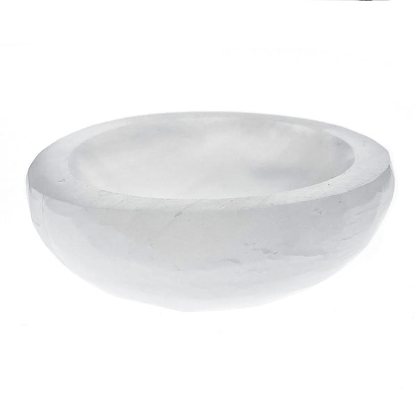Satin Spar Selenite Crystal Charging Bowl