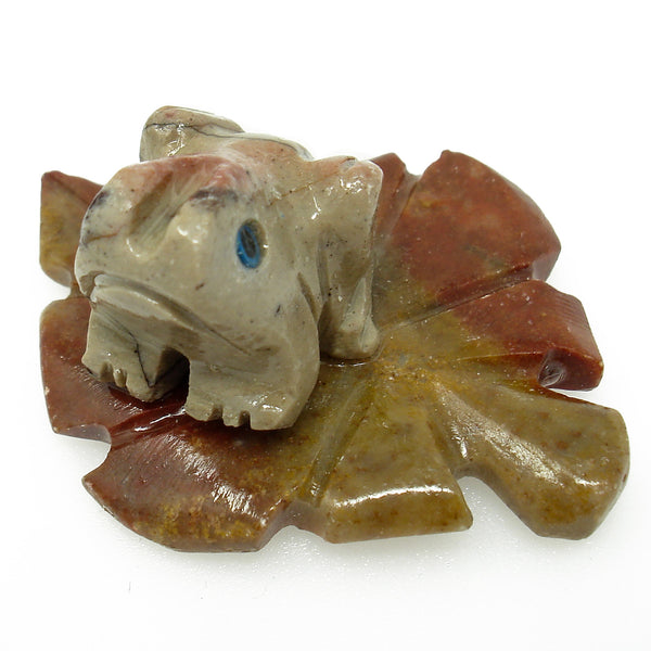 Dolomite Frog on Leaf Spirit Animal