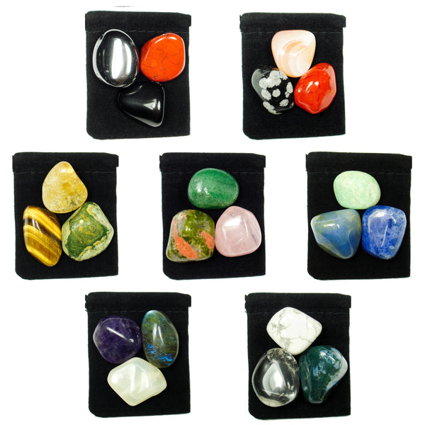 Mega Chakra Tumbled Crystal Healing Set