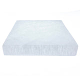 Satin Spar Selenite Square Crystal Charging Plate