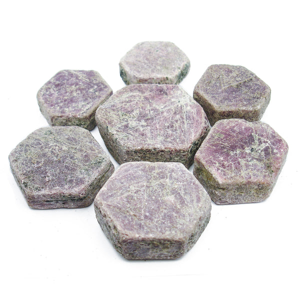 Ruby Hexagon Natural Crystal Specimen