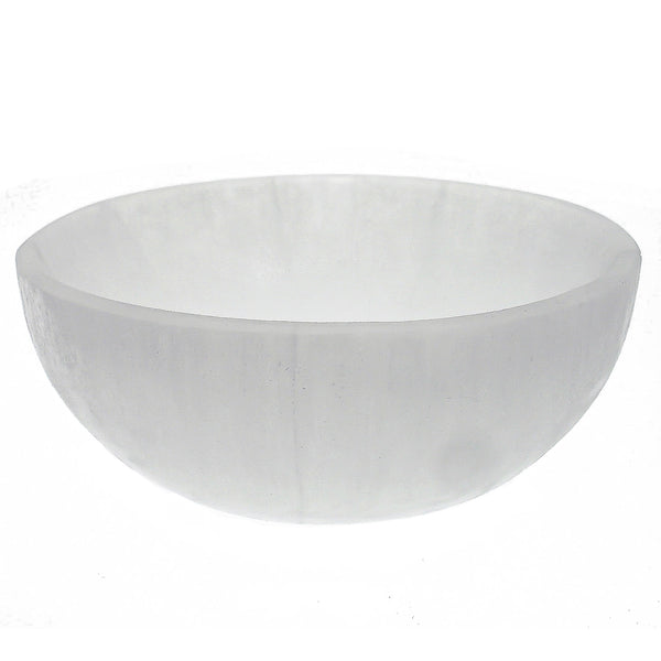 Satin Spar Selenite Crystal Charging Bowl