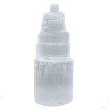 Satin Spar Selenite Crystal Tower