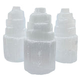 Satin Spar Selenite Crystal Tower