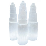 Satin Spar Selenite Crystal Tower