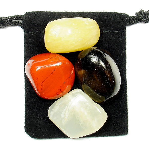 Stress Relief Tumbled Crystal Healing Set