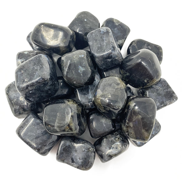 Larvikite Tumbled Crystal Specimen
