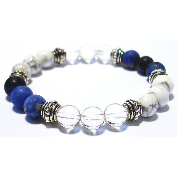 Loosen Up 8mm Crystal Intention Bracelet