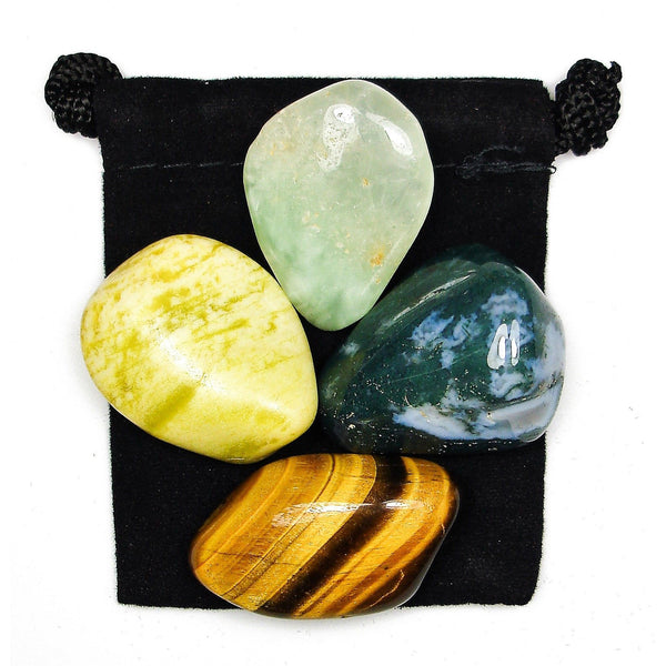 Nature & Earth Connection Tumbled Crystal Healing Set
