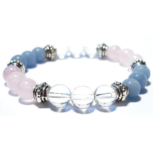 Inner Healing 8mm Crystal Intention Bracelet