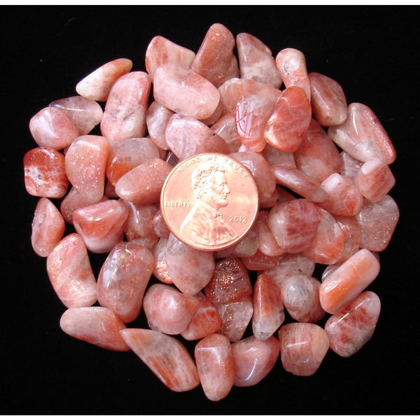 Sunstone Tumbled Crystal Sharing Stones