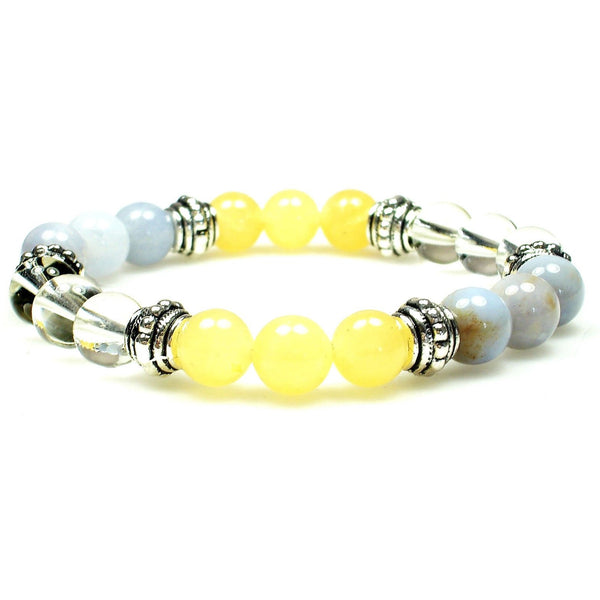 Memory Boost 8mm Crystal Intention Bracelet