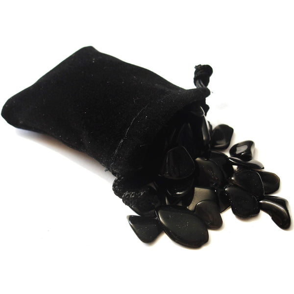 Obsidian (Black) Tumbled Crystal Sharing Stones