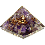 Orgone Amethyst Crystal Pyramid