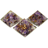 Orgone Amethyst Crystal Pyramid