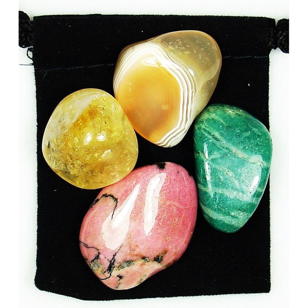 Etheric Alignment Tumbled Crystal Healing Set