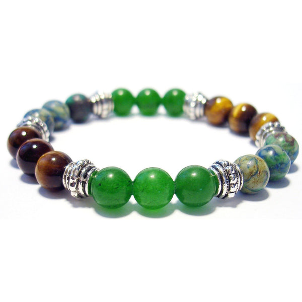 Level Head 8mm Crystal Intention Bracelet