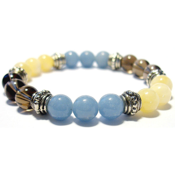 Concentration Aid 8mm Crystal Intention Bracelet