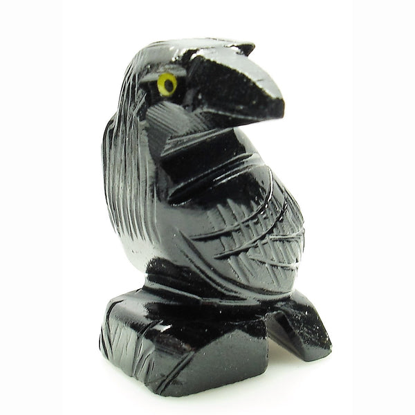 Black Onyx Raven (Crow) Spirit Animal