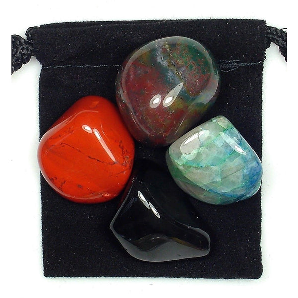 Liver Strength Tumbled Crystal Healing Set