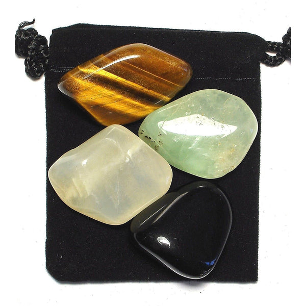 Manifestation (Law of Attraction) Tumbled Crystal Healing Set