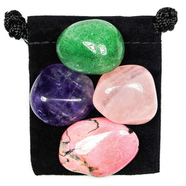 Overcoming Grief Tumbled Crystal Healing Set
