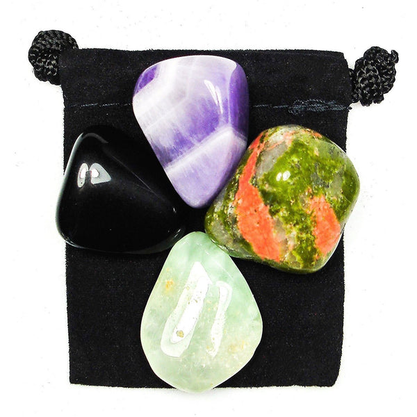 Gift of Prophecy Tumbled Crystal Healing Set