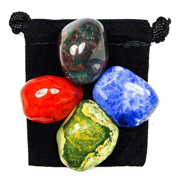 Present in the Now (Mindfulness) Tumbled Crystal Healing Set