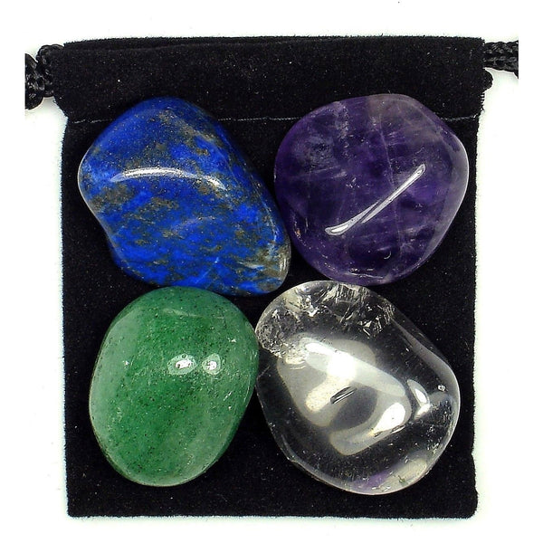 Headache and Migraine Relief Tumbled Crystal Healing Set