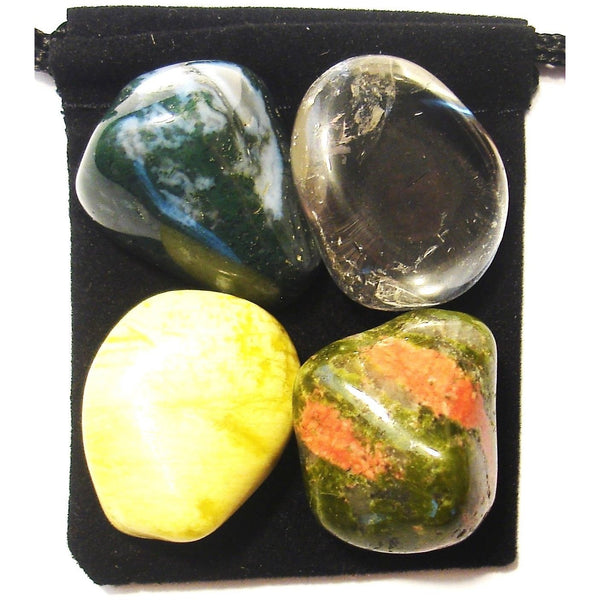 Physical Recovery Tumbled Crystal Healing Set