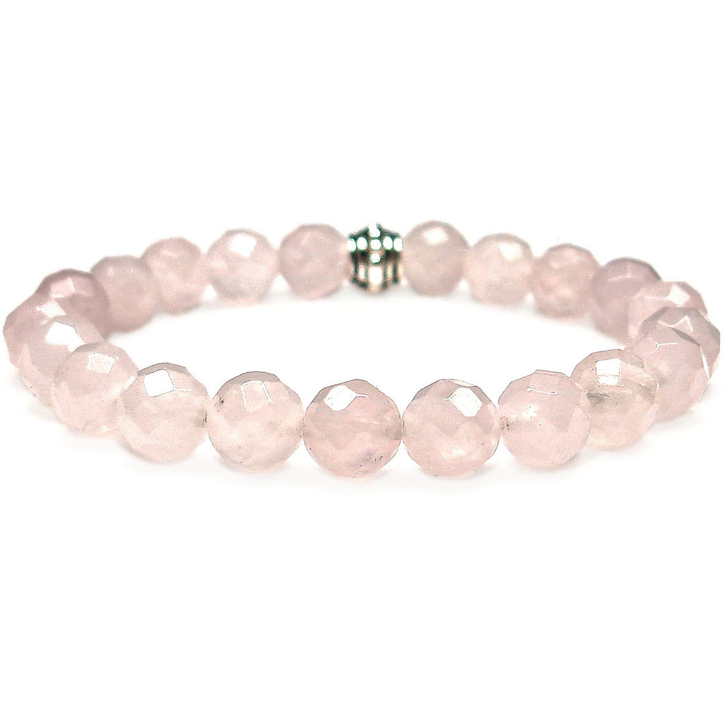 Zodiac Crystal Bracelets 8mm Gemstone Bead Bracelets Choose Your