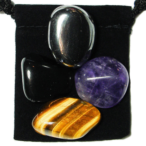 Addiction Recovery Tumbled Crystal Healing Set