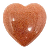 Goldstone Crystal Heart