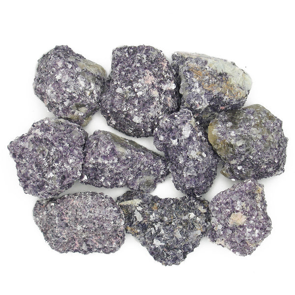Lepidolite Natural Rough Crystal Cluster Specimen