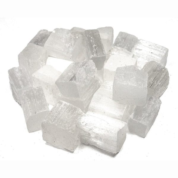 Satin Spar Selenite Natural Crystal Specimen