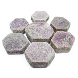 Ruby Corundum Natural Hexagonal Crystal Specimen