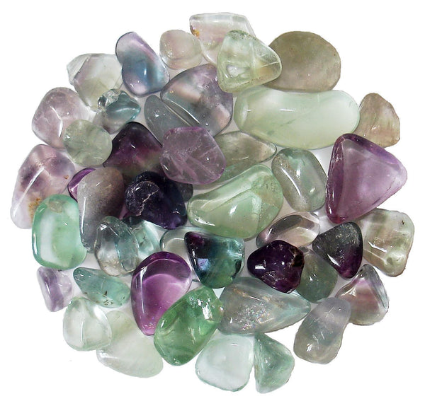 Rainbow Fluorite Tumbled Crystal Sharing Stones