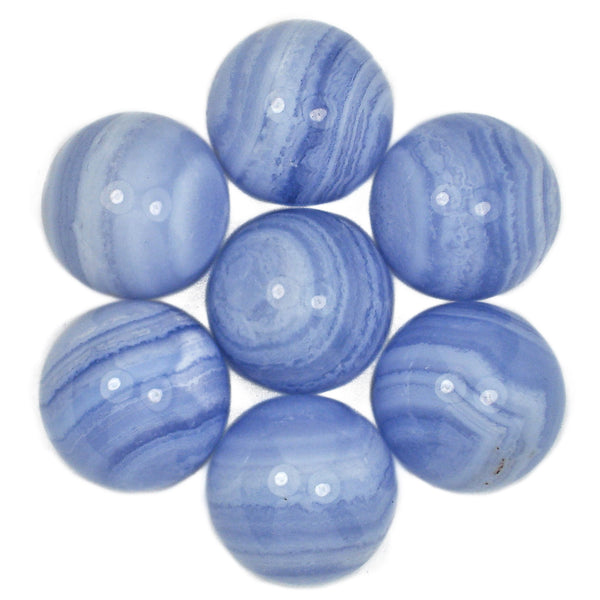 Blue Lace Agate Crystal Sphere (20mm)