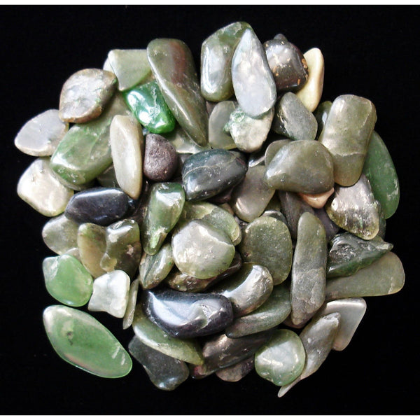 Jade (Nephrite) Tumbled Crystal Sharing Stones