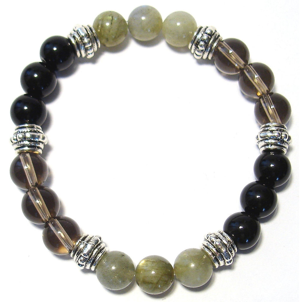 Manifestation (Law of Attraction) 8mm Crystal Intention Bracelet | The ...