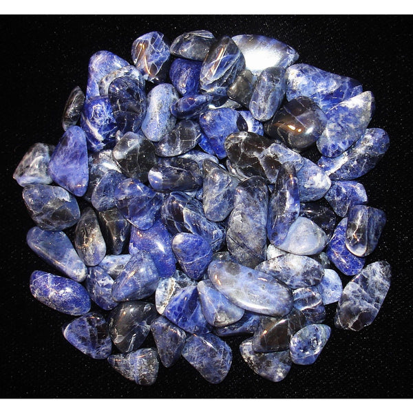 Sodalite Tumbled Crystal Sharing Stones
