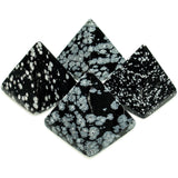 Obsidian (Snowflake) Crystal Pyramid