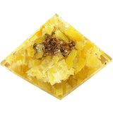 Orgone Yellow Aventurine Crystal Pyramid