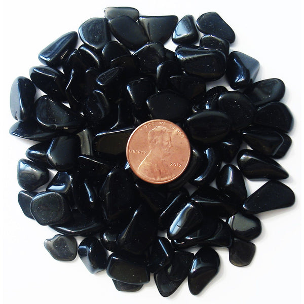 Obsidian (Black) Tumbled Crystal Sharing Stones