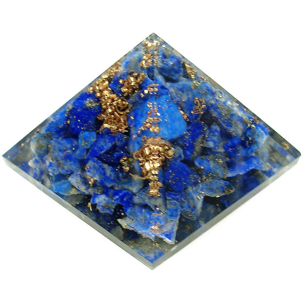 Orgone Lapis Lazuli Crystal Pyramid